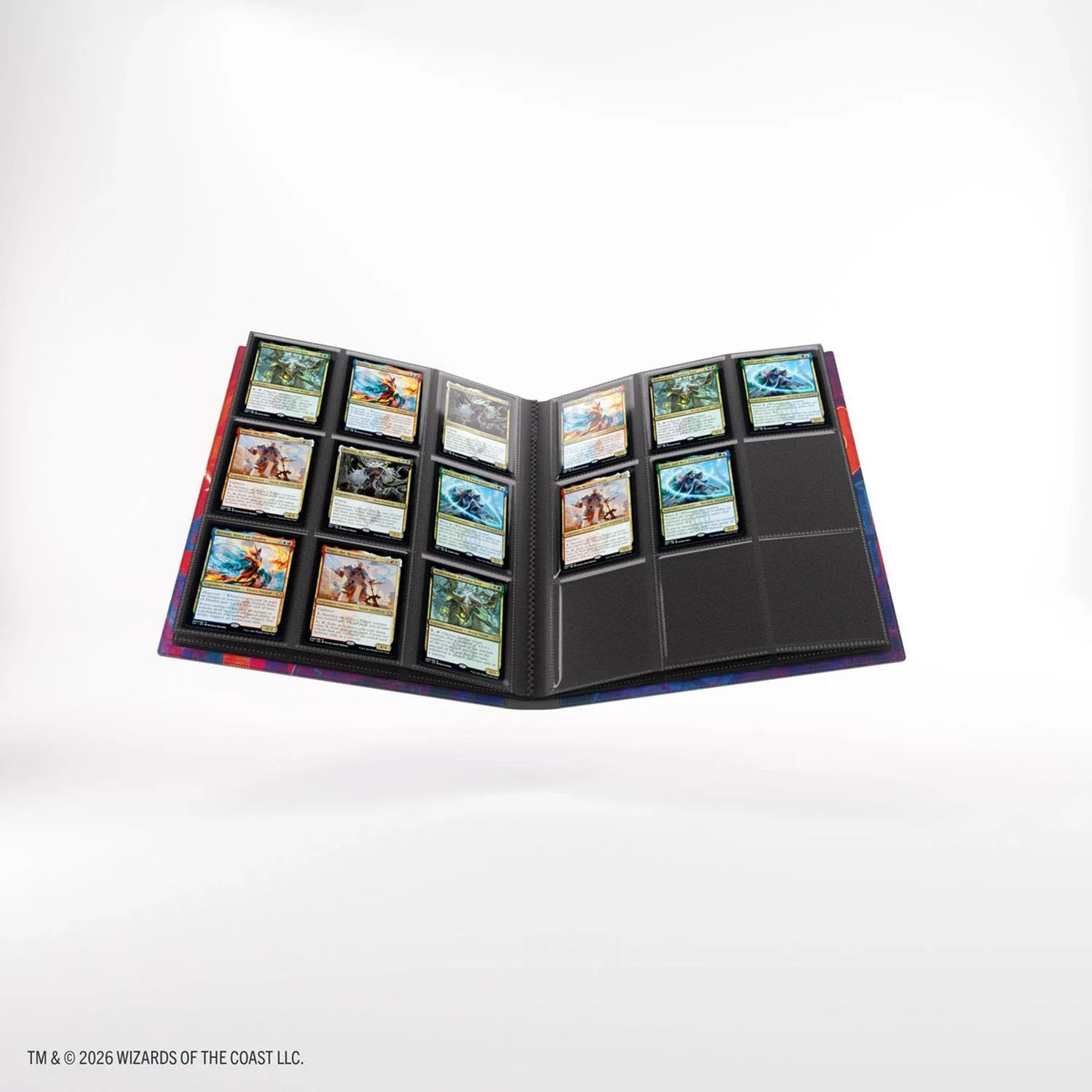 Gamegenic: Magic the Gathering Secrets of Strixhaven Casual Album 18-Pocket (Prismari) - Image 10