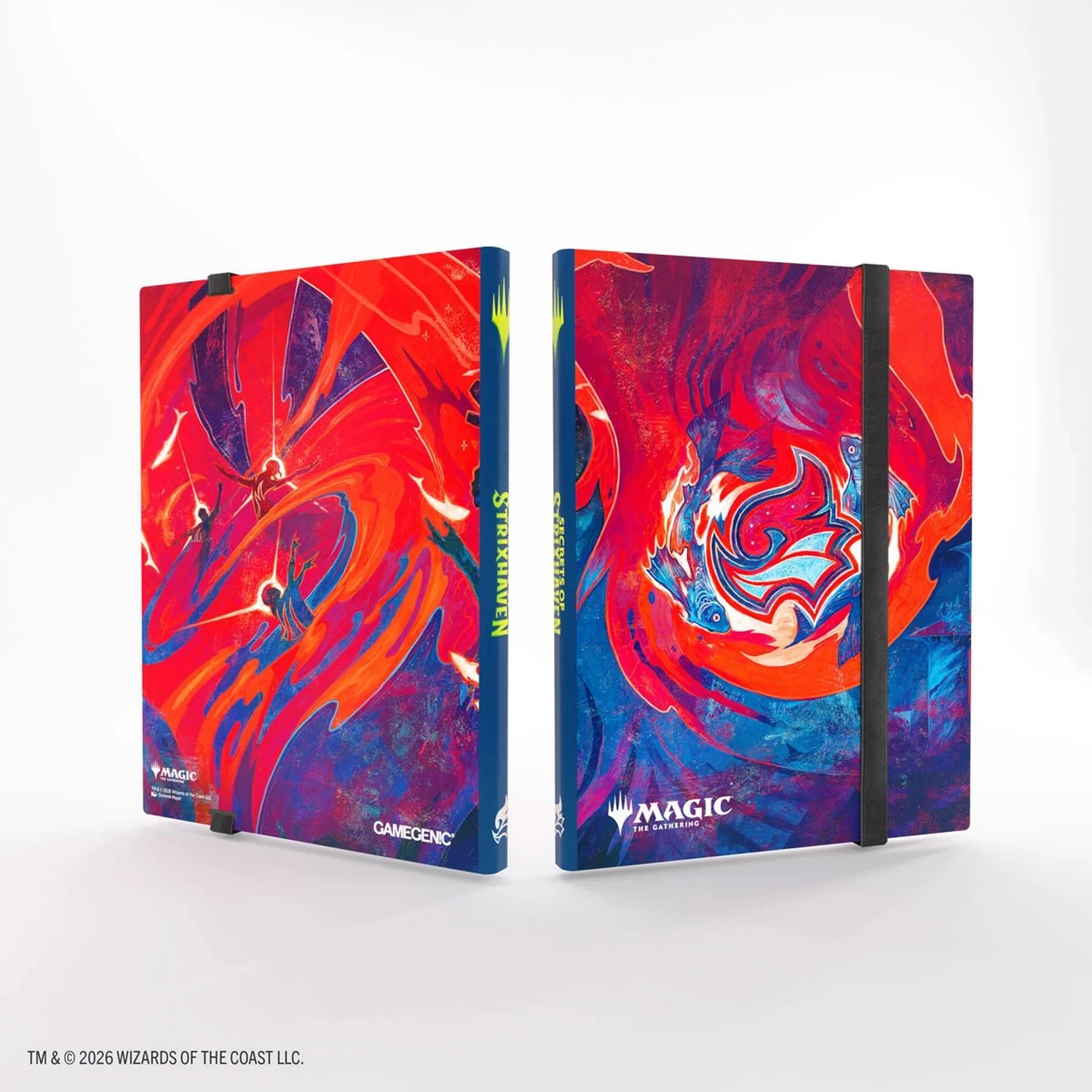 Gamegenic: Magic the Gathering Secrets of Strixhaven Casual Album 18-Pocket (Prismari) - Image 12