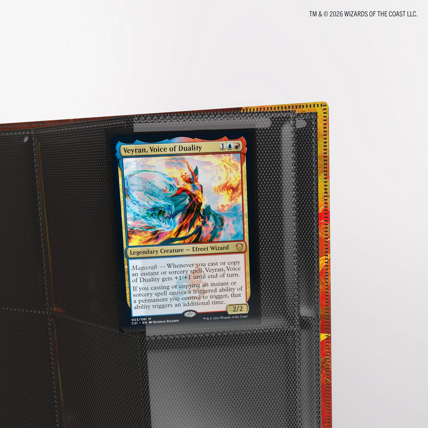 Gamegenic: Magic the Gathering Secrets of Strixhaven Casual Album 18-Pocket (Lorehold) - Image 14