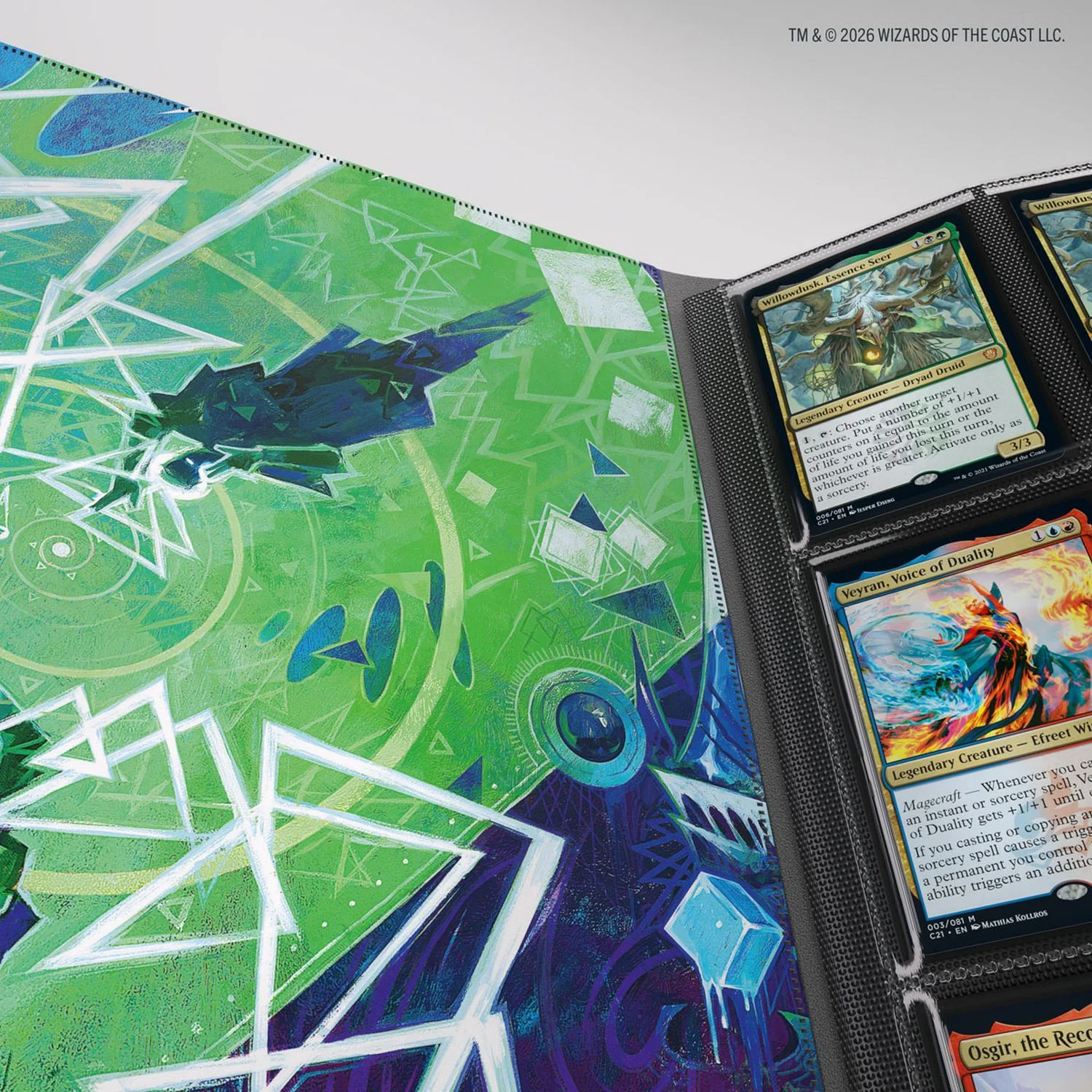 Gamegenic: Magic the Gathering Secrets of Strixhaven Casual Album 18-Pocket (Quandrix) - Image 13