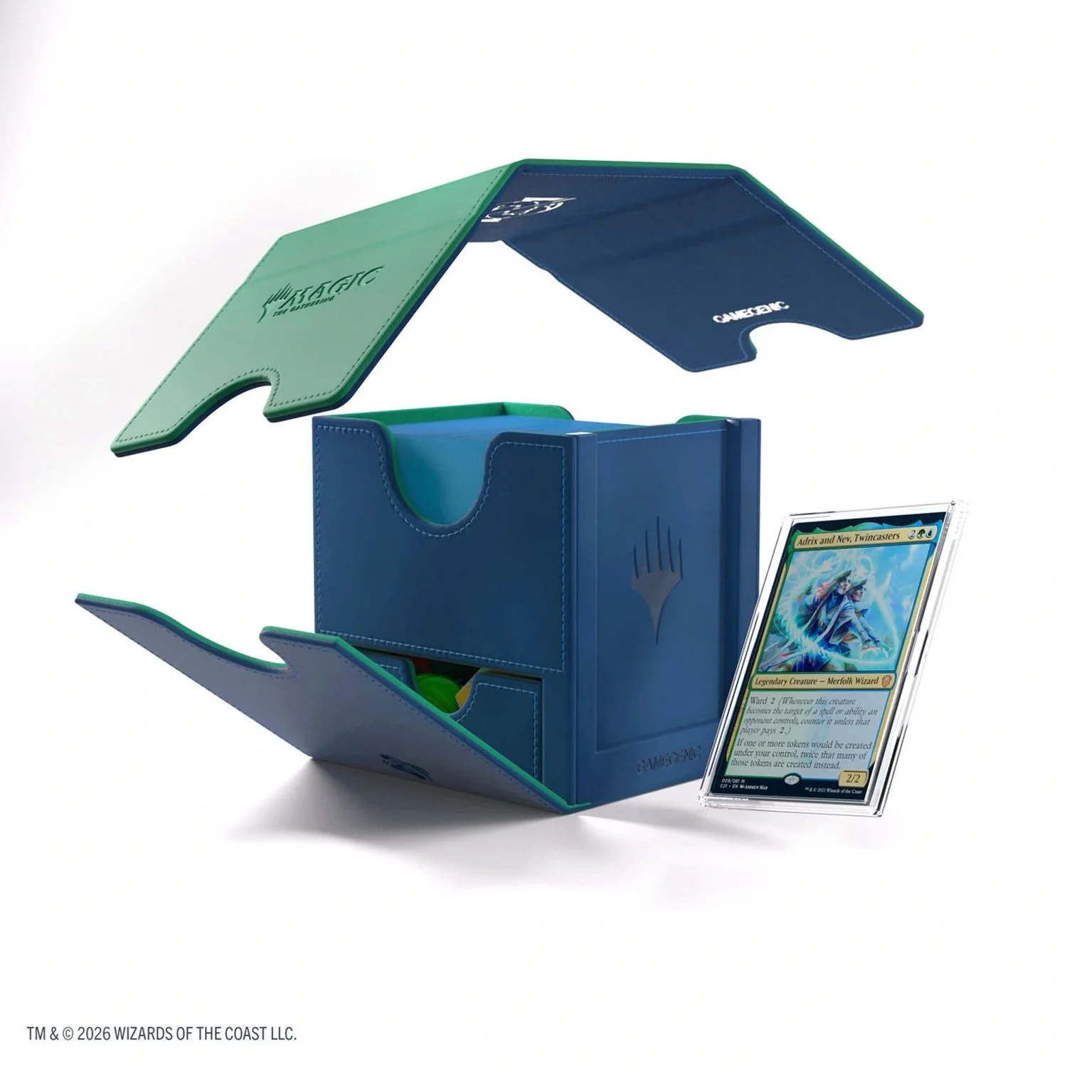 Gamegenic: Magic the Gathering Secrets of Strixhaven Sidekick Pro 100+ XL (Quandrix) - Image 9