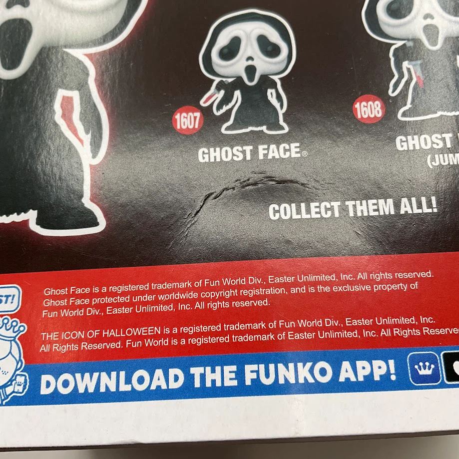 Ghost Face Funko Pop! Scream #1607 - Image 7