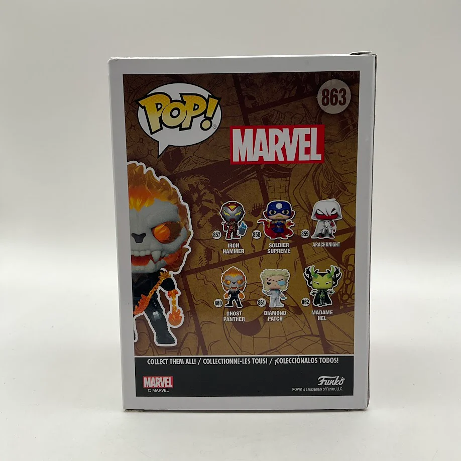 Ghost Panther Funko Pop! Infinity Warps #863 GITD Funko Insider Club - Image 3