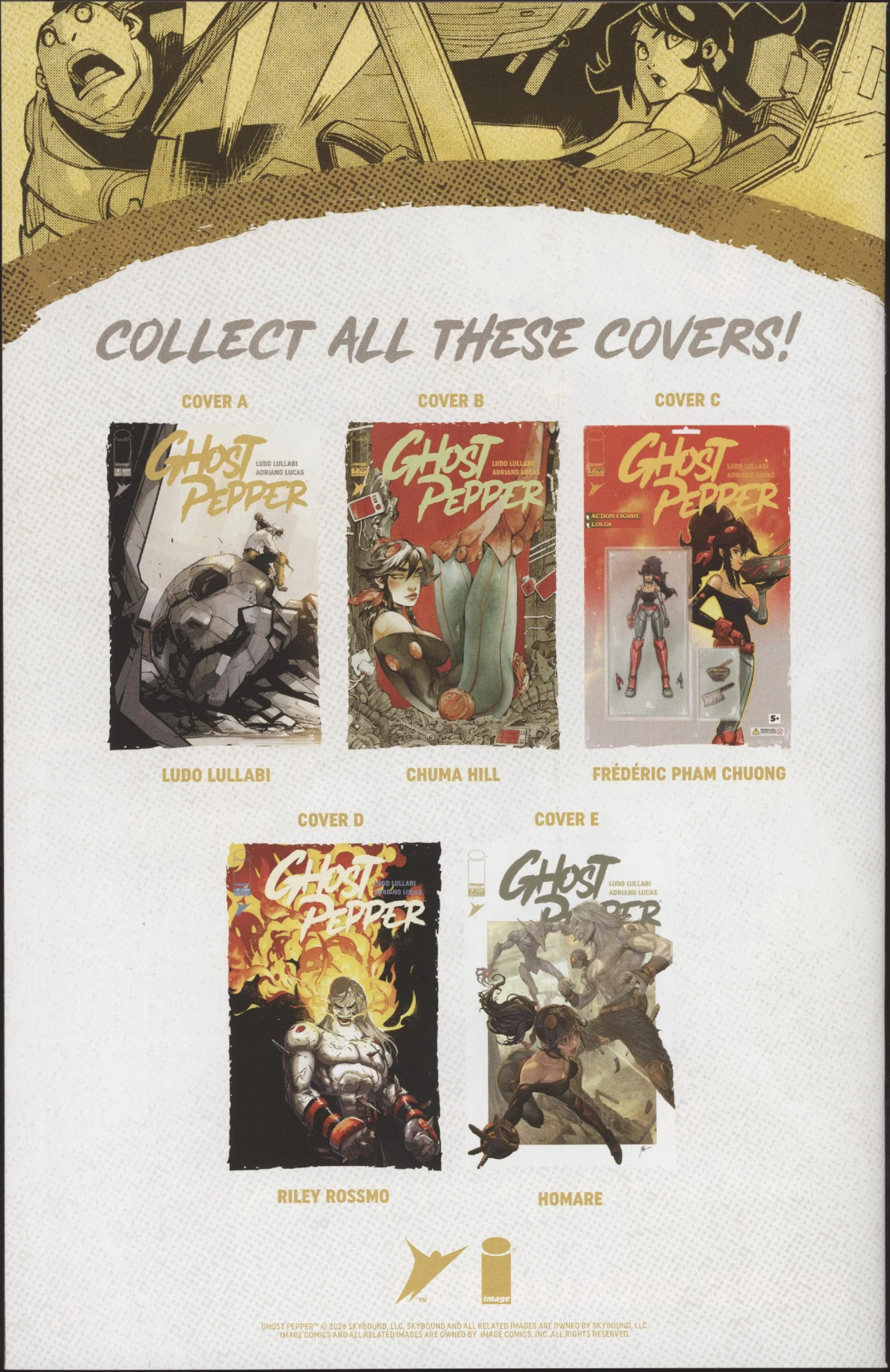Ghost Pepper #7 Cover C 1 in 10 Frederic Pham Chuong Action Figure Variant - Image 2