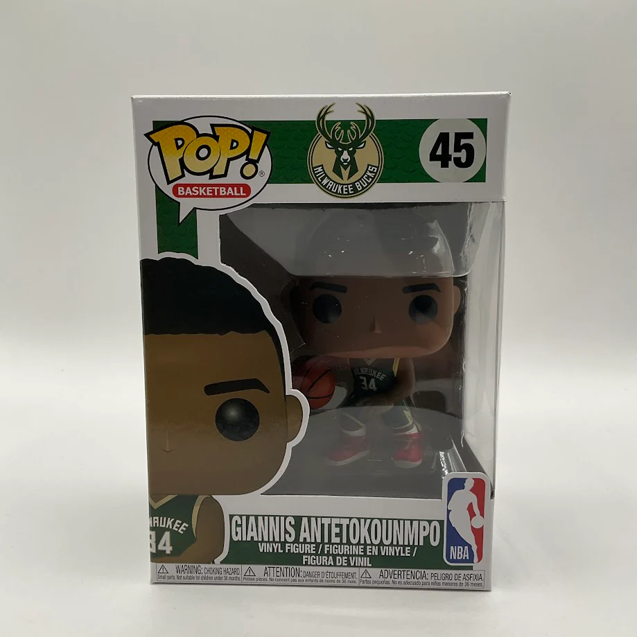 Giannis Antetokounmpo (Green) Funko Pop! Milwaukee Bucks #45