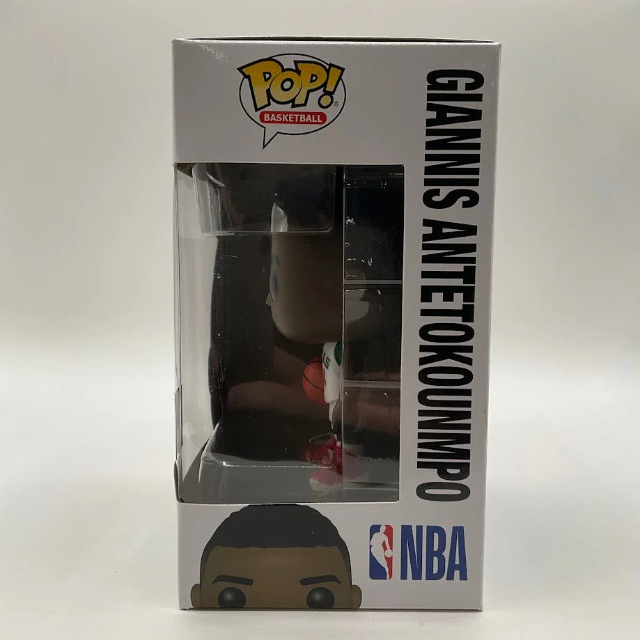 Giannis Antetokounmpo (White) Funko Pop! Milwaukee Bucks #68 - Image 2