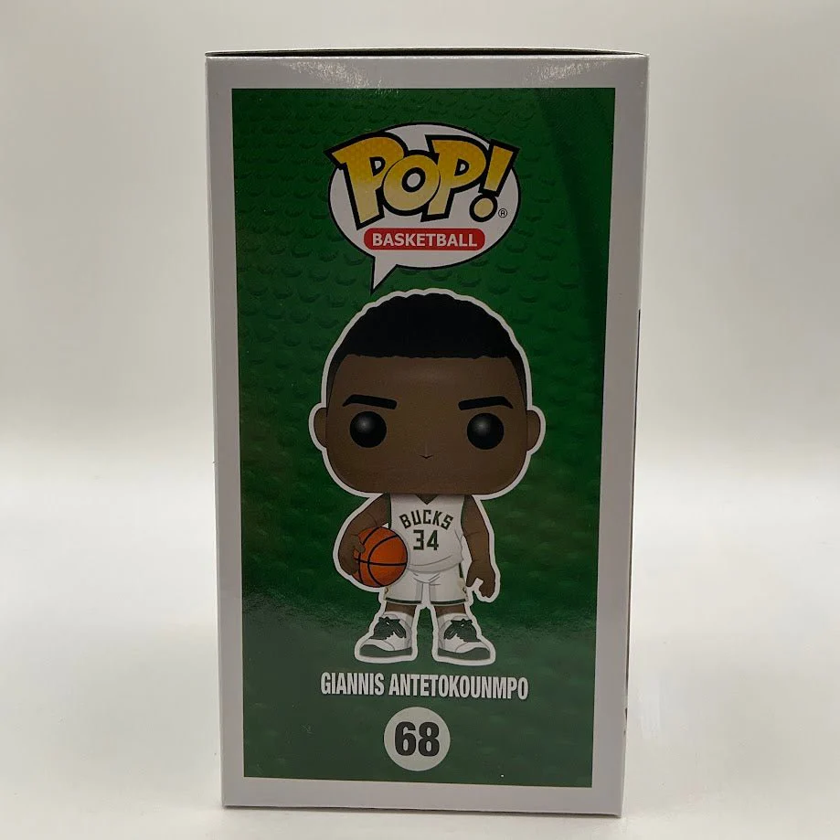 Giannis Antetokounmpo (White) Funko Pop! Milwaukee Bucks #68 - Image 4