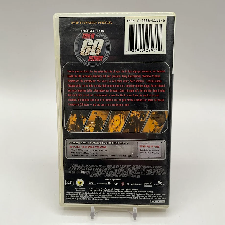 Gone In 60 Seconds Director's Cut [UMD] PSP Used - Image 2
