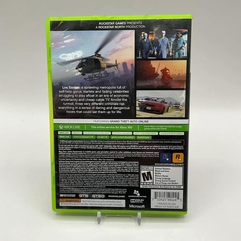 Grand Theft Auto V Xbox 360 Used #7 - Image 2