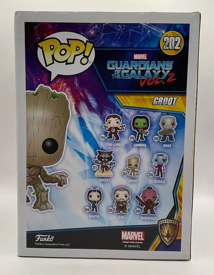 Groot Funko Pop! Guardians of the Galaxy Vol 2 #202 Life Size Target Exclusive - Image 3