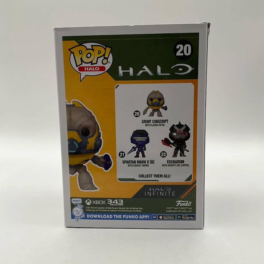 Grunt Conscript with Plasma Pistol Funko Pop! Halo #20 - Image 3