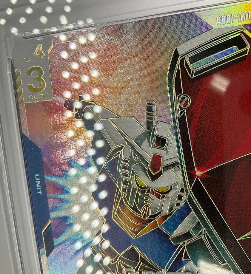 Gundam Gundam Card Game Newtype Rising Legend Rare++ #001 PSA 10 - Image 3