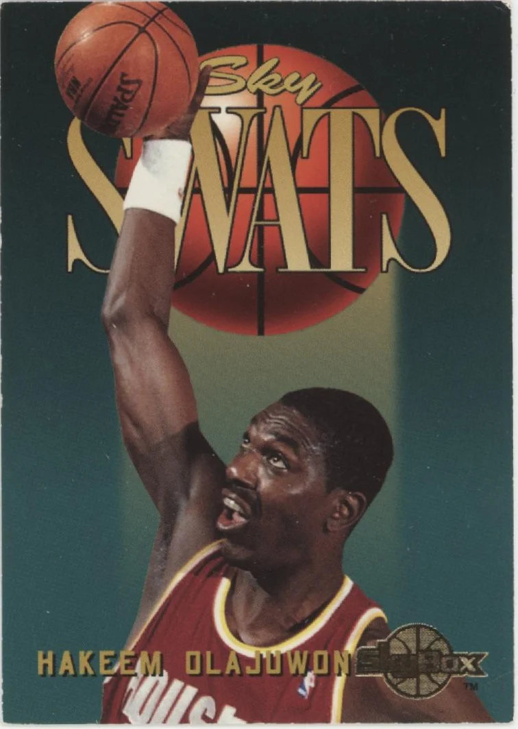 Hakeen Olajuwon Basketball Lot of 10 - Image 2