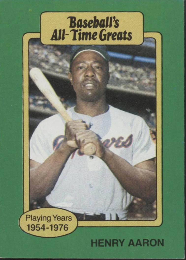 Hank Aaron Baseball Lot of 10