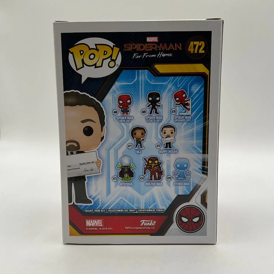 Happy Hogan Funko Pop! Spider-Man Far From Home #472 - Image 3