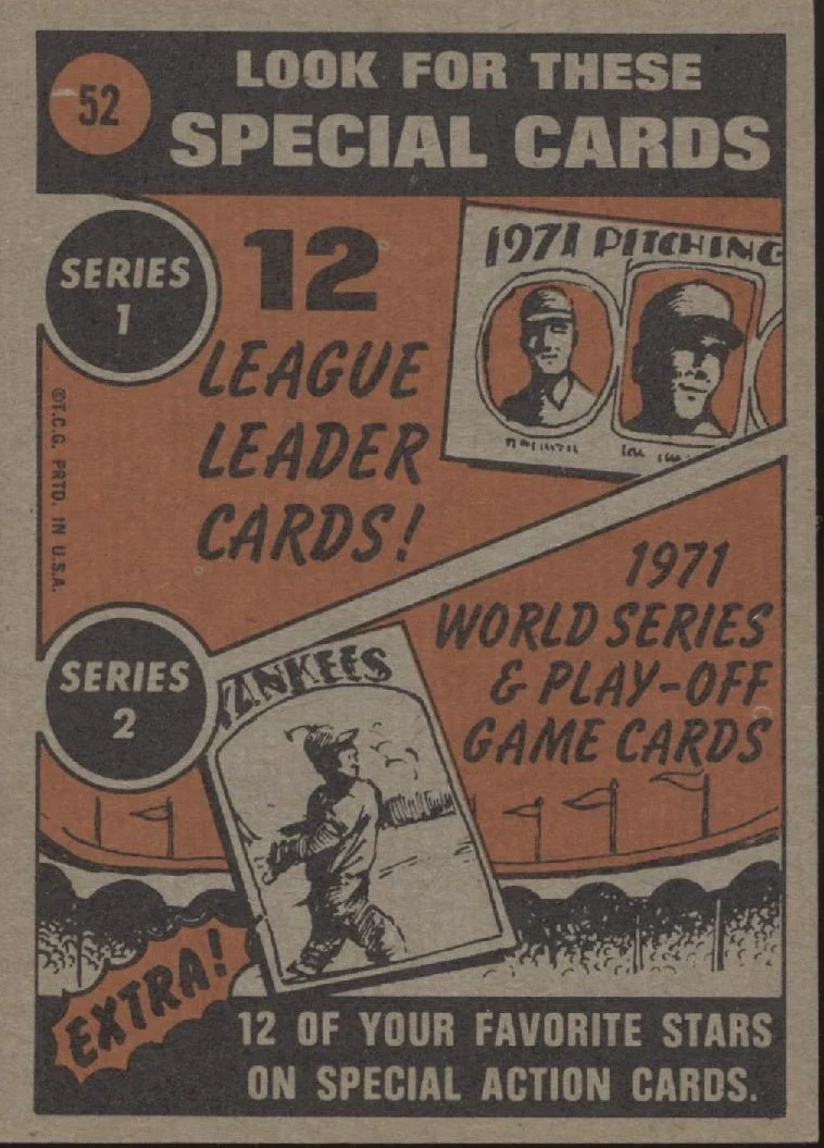 Harmon Killebrew 1972 Topps In Action #52 Minnesota Twins VG-EX #2 - Image 2