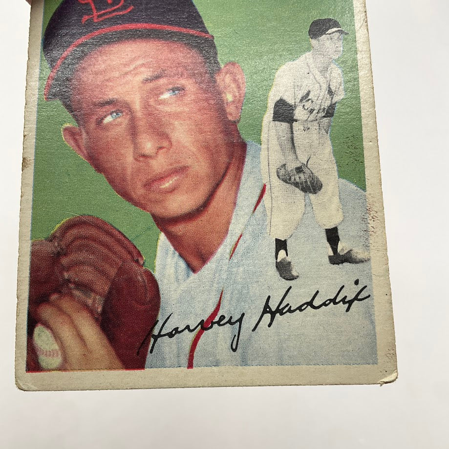 Harvey Haddix 1954 Topps #9 St. Louis Cardinals VG - Image 4