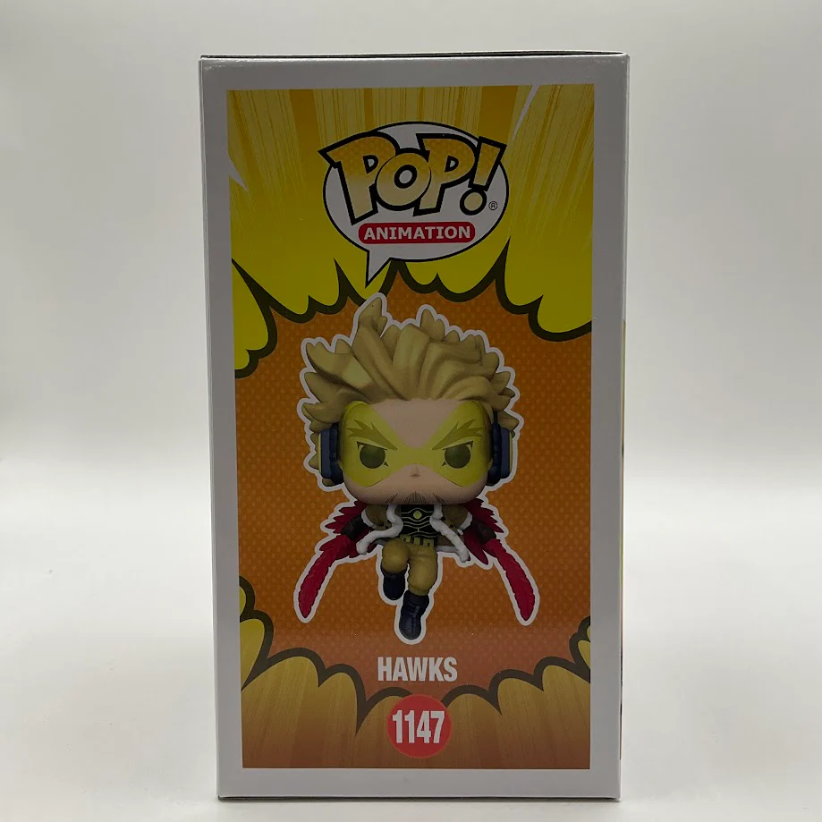 Hawks Funko Pop! My Hero Academia #1147 Flocked Chalice Collectibles - Image 4