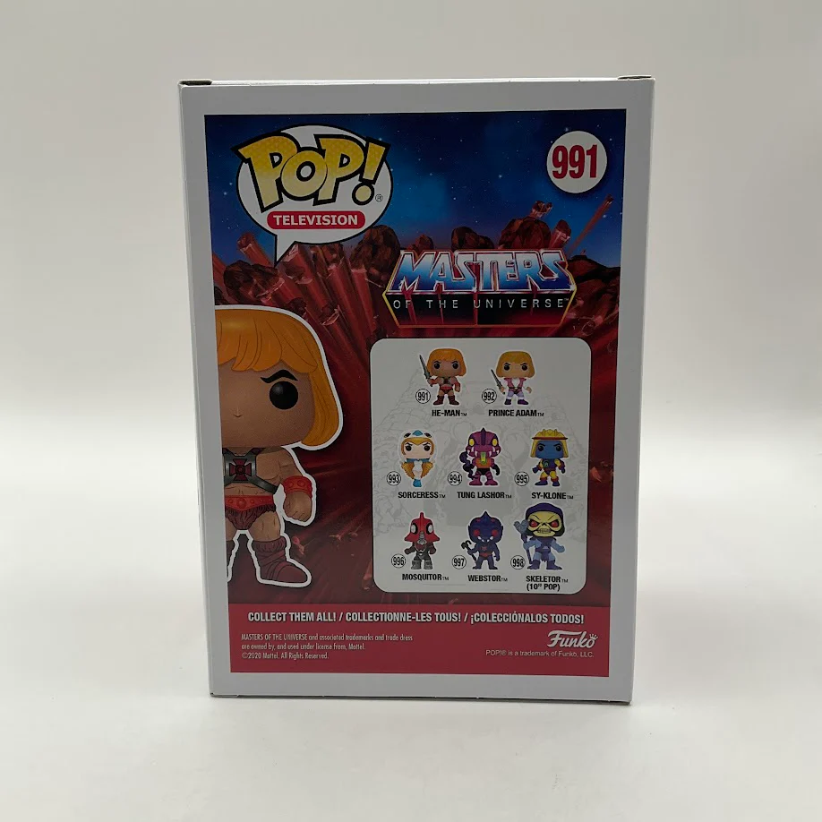 He-Man Funko Pop! Masters of the Universe #991 Flocked Funko Insider - Image 3