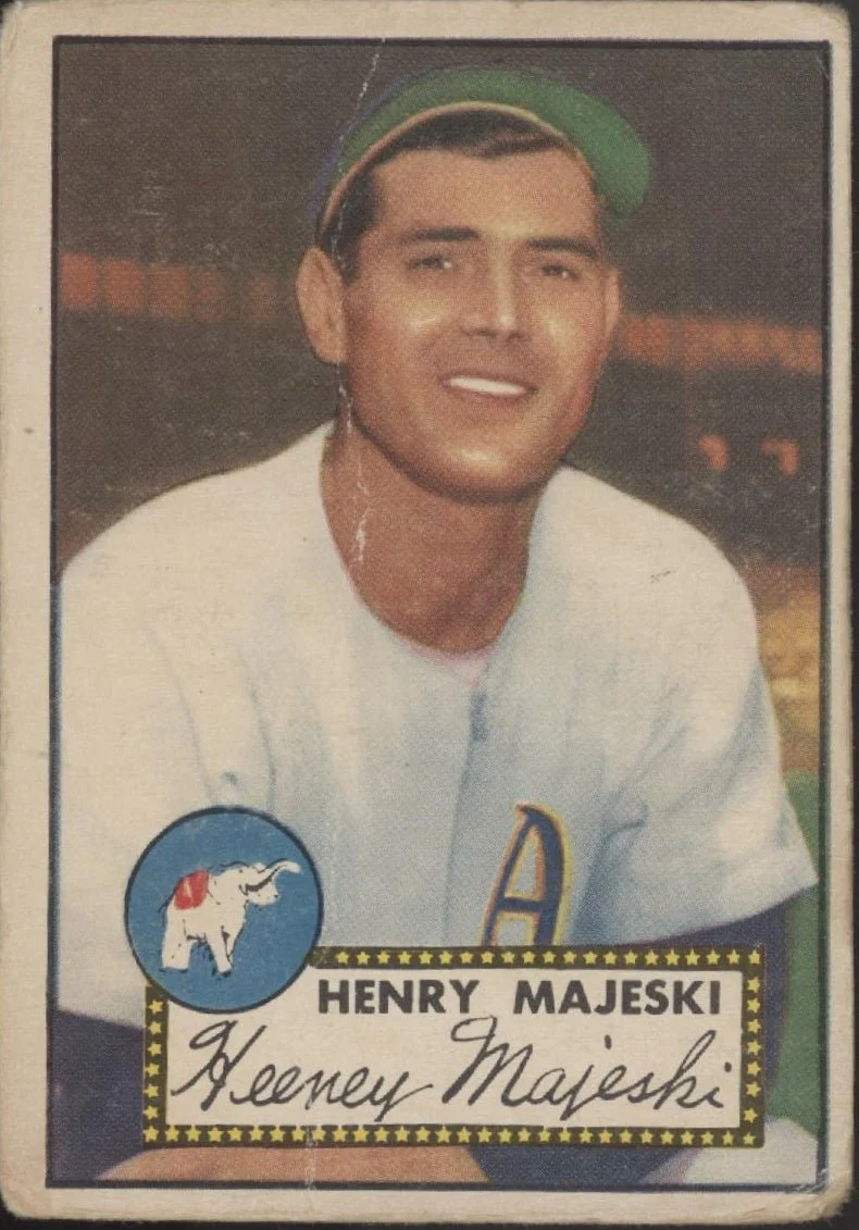 Henry Majeski 1952 Topps #112 Philadelphia Athletics PR
