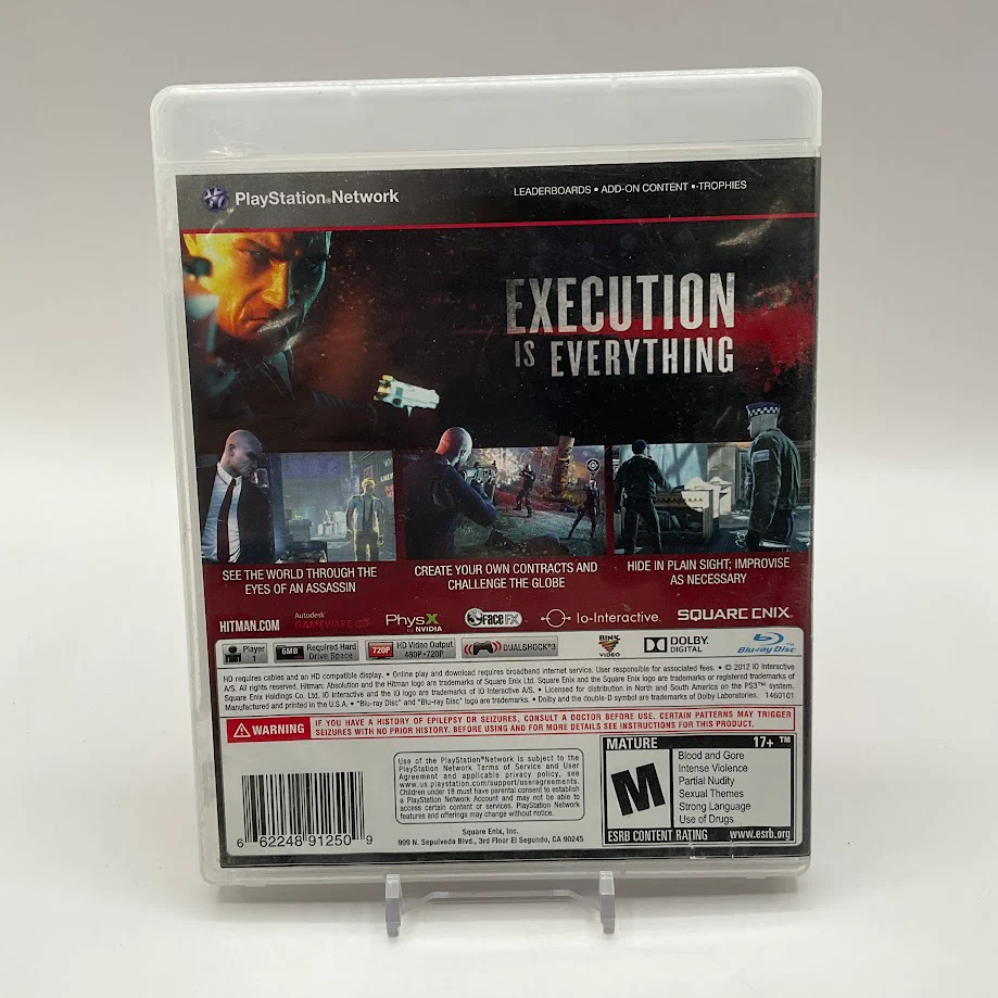 Hitman: Absolution [Walmart Edition] Playstation 3 Used - Image 2