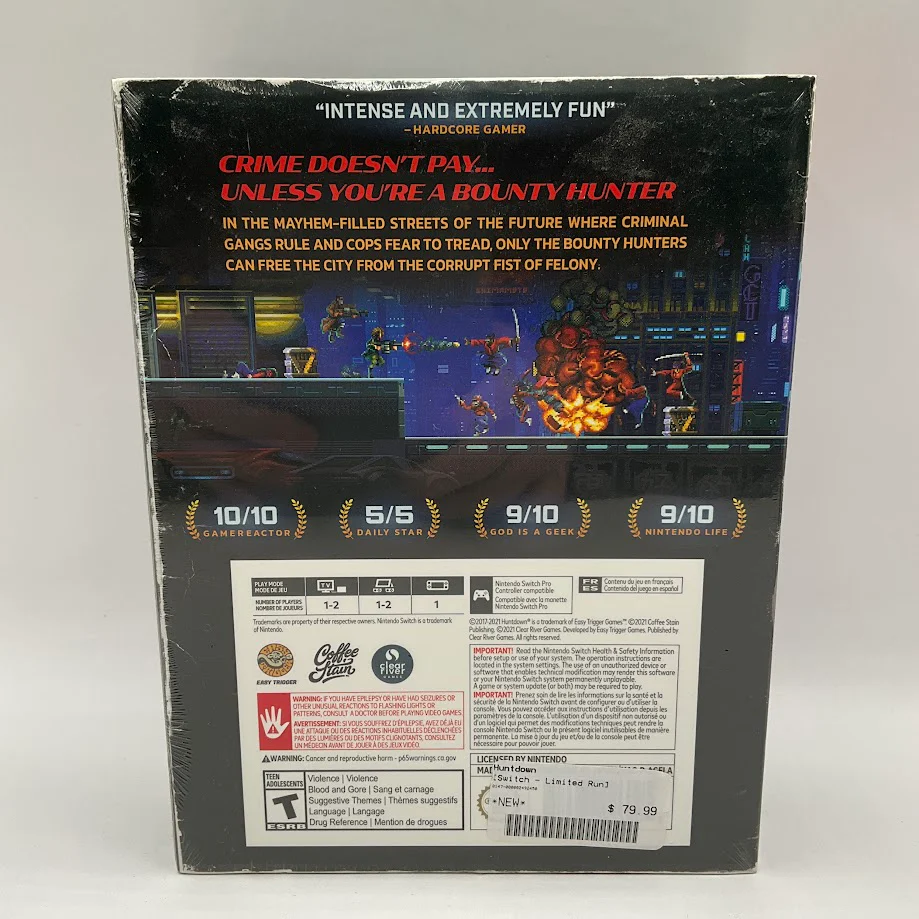Huntdown [Collector's Edition] Nintendo Switch *See Description* - Image 2