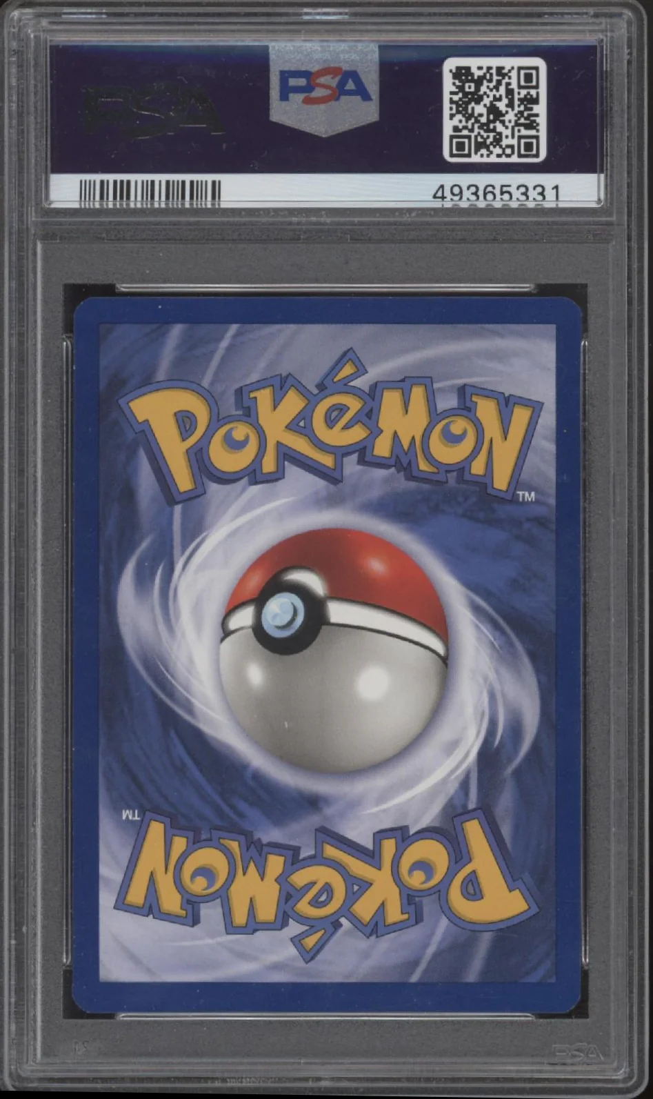 Hypno Pokemon Fossil Holo #8 PSA 8 - Image 2