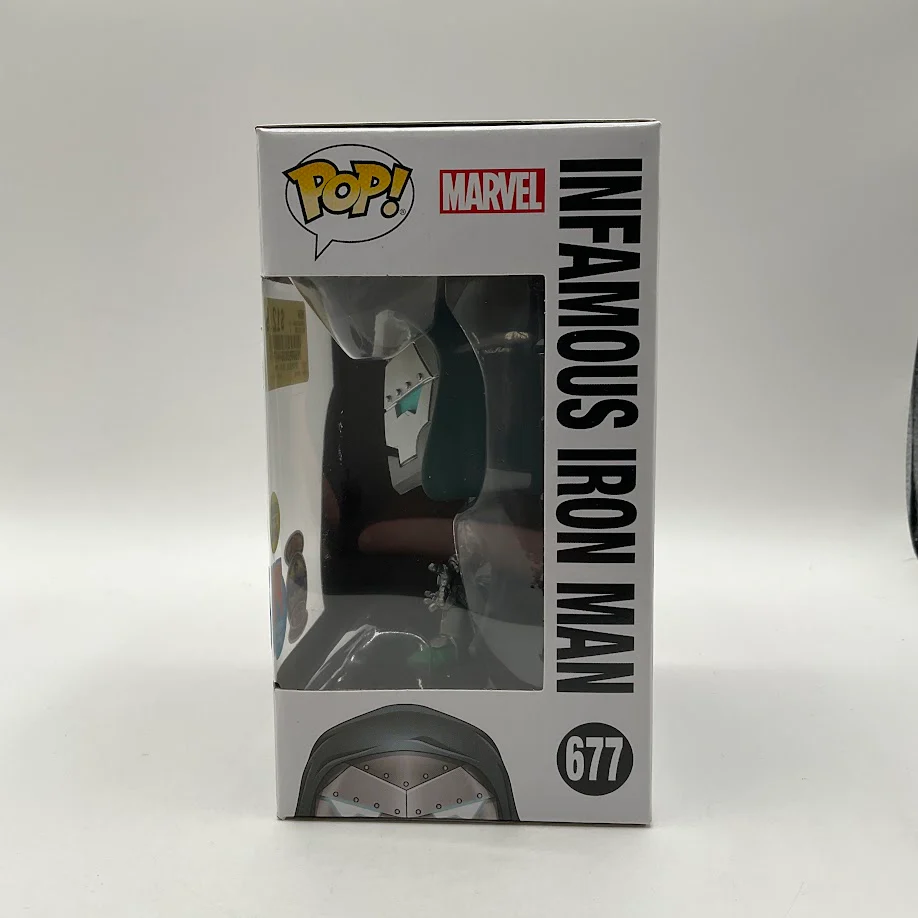 Infamous Iron Man Funko Pop! Marvel #677 GITD PX ComicFest - Image 2