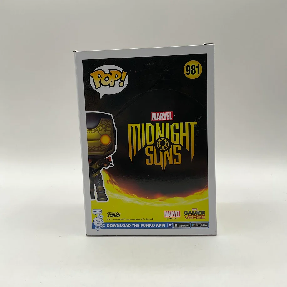 Iron Man Funko Pop! Midnight Suns #981 GITD Chase Limited Edition 2K - Image 3