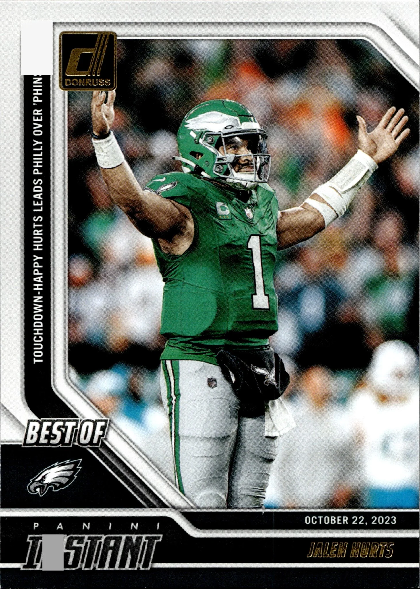 Jalen Hurts 2024 Panini Donruss Best of Instant #21