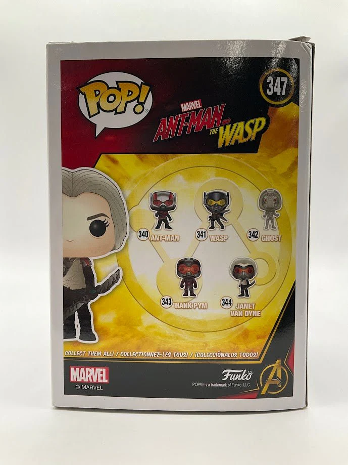 Janet Van Dyne Unmasked Funko Pop! Ant-Man & The Wasp #347 Target Exclusive - Image 3
