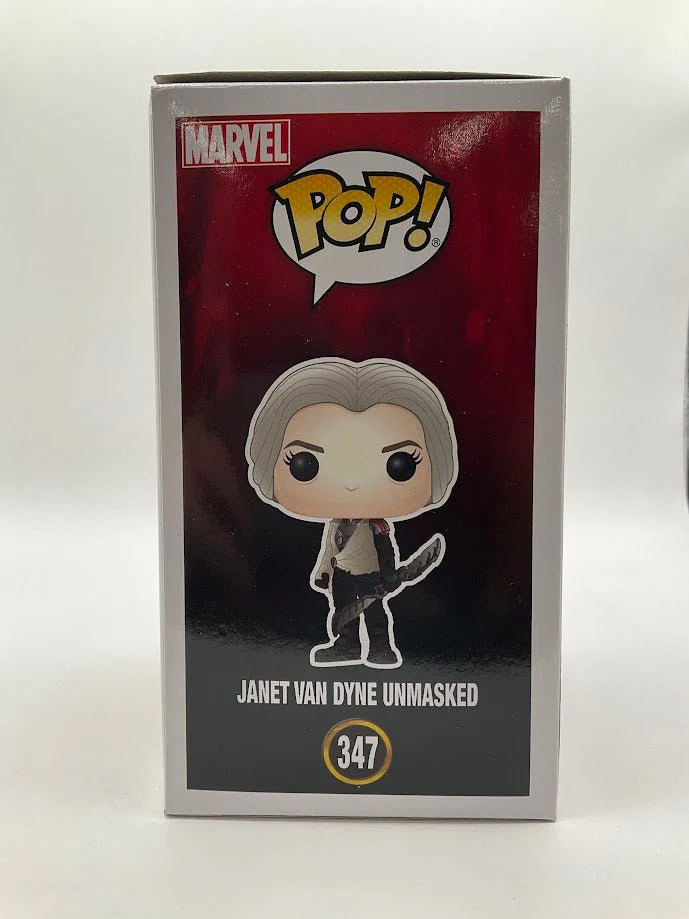 Janet Van Dyne Unmasked Funko Pop! Ant-Man & The Wasp #347 Target Exclusive - Image 4