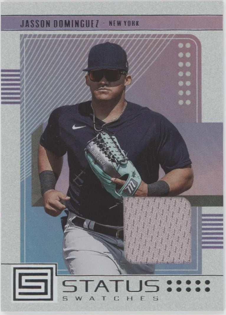 Jasson Dominguez 2023 Panini Chronicles Status Swatches #SS-JD