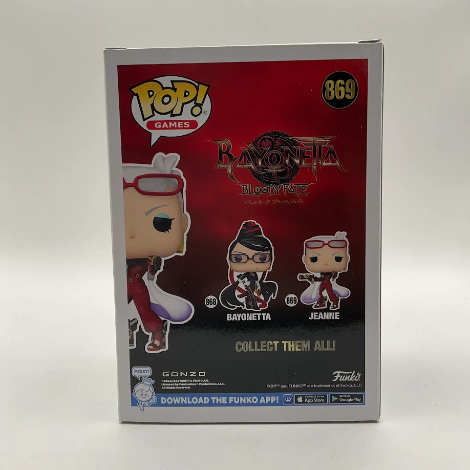 Jeanne Funko Pop! Bayonetta Bloody Fate #869 GameStop Exclusive - Image 3