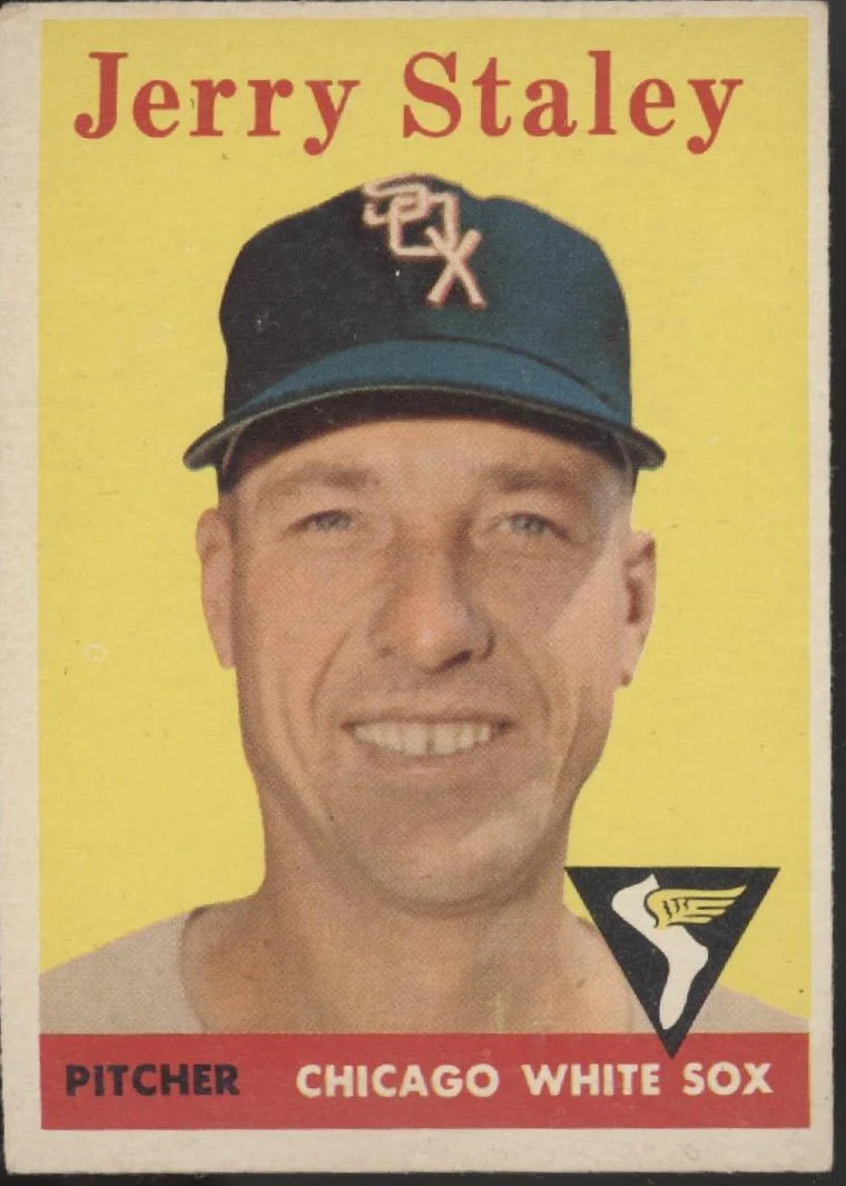 Jerry Staley 1958 Topps #412 Chicago White Sox EX