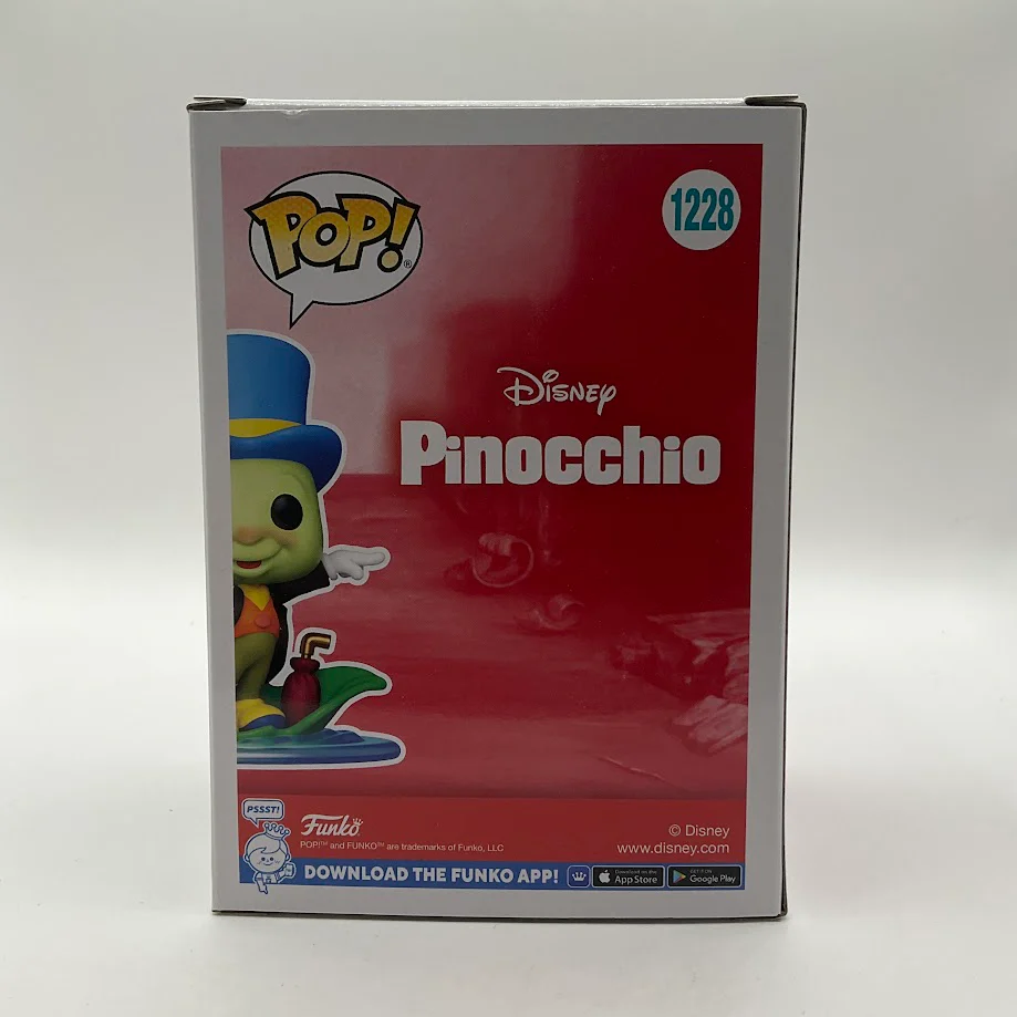 Jiminy Cricket Funko Pop! Disney Classics #1228 2022 D23 Expo - Image 3
