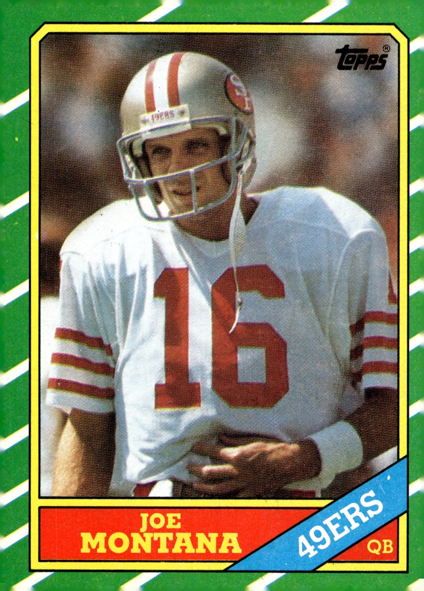 Joe Montana 1986 Topps #156 San Francisco 49ers #5