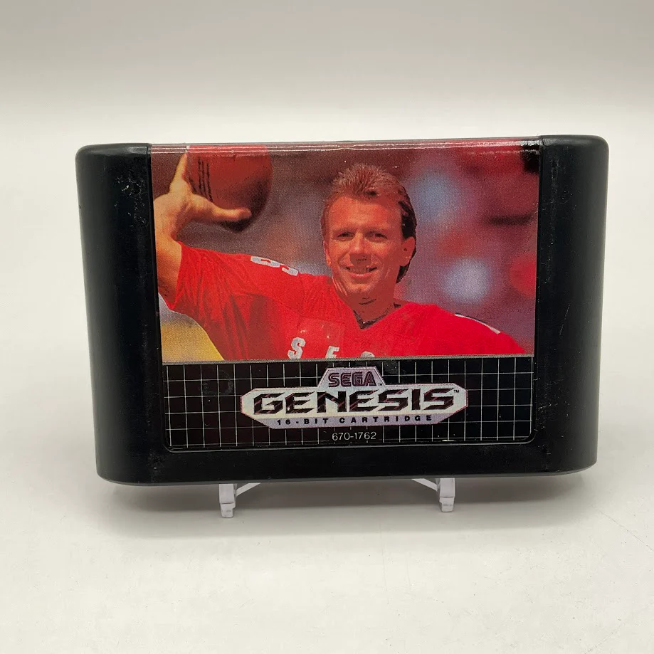 Joe Montana II Sports Talk Football Sega Genesis Used
