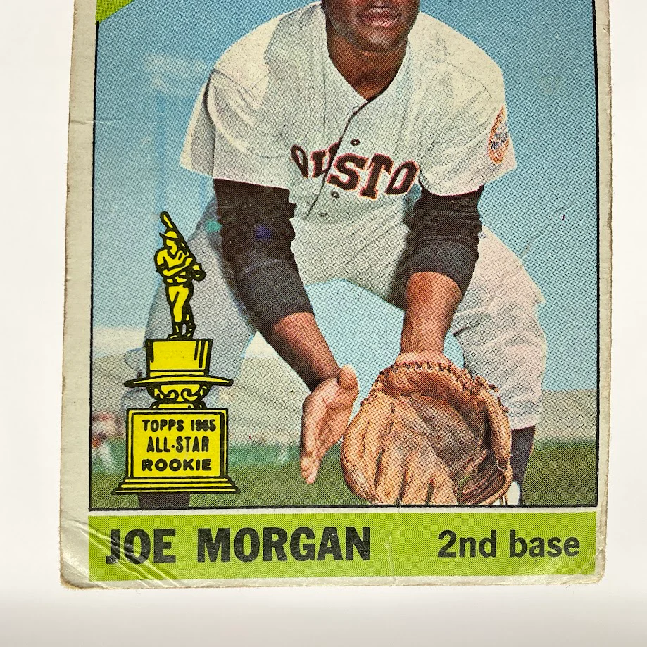 Joe Morgan 1966 Topps #195 Houston Astros PR #2 - Image 4