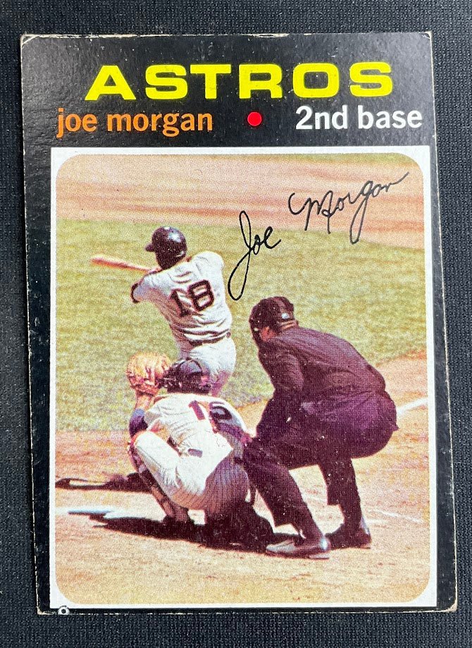 Joe Morgan 1971 Topps #264 Houston Astros VG - Image 3
