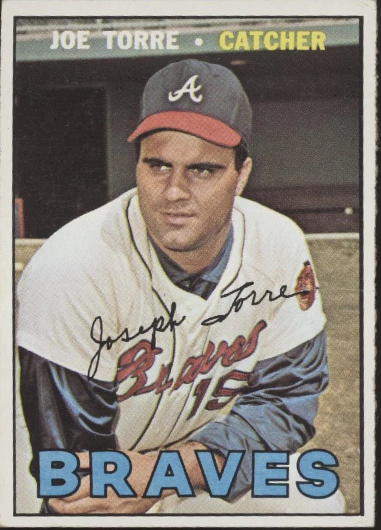 Joe Torre 1967 Topps #350 Atlanta Braves GD