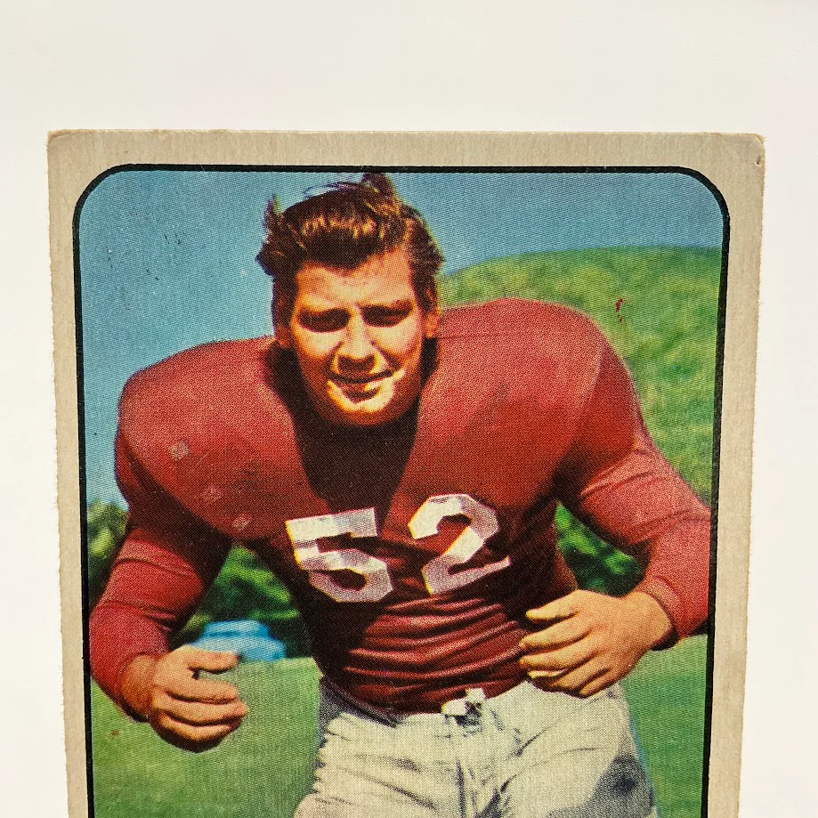 John Cannady 1954 Bowman #19 New York Giants EX - Image 3