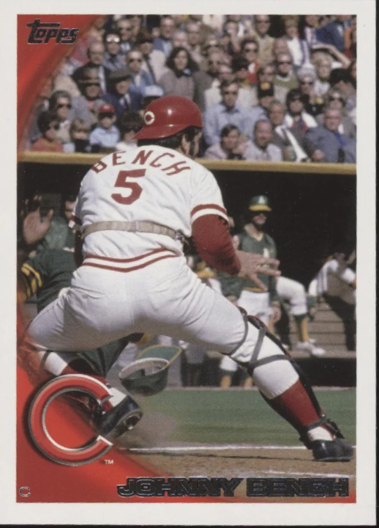 Johnny Bench Baseball Lot of 10 - Image 3