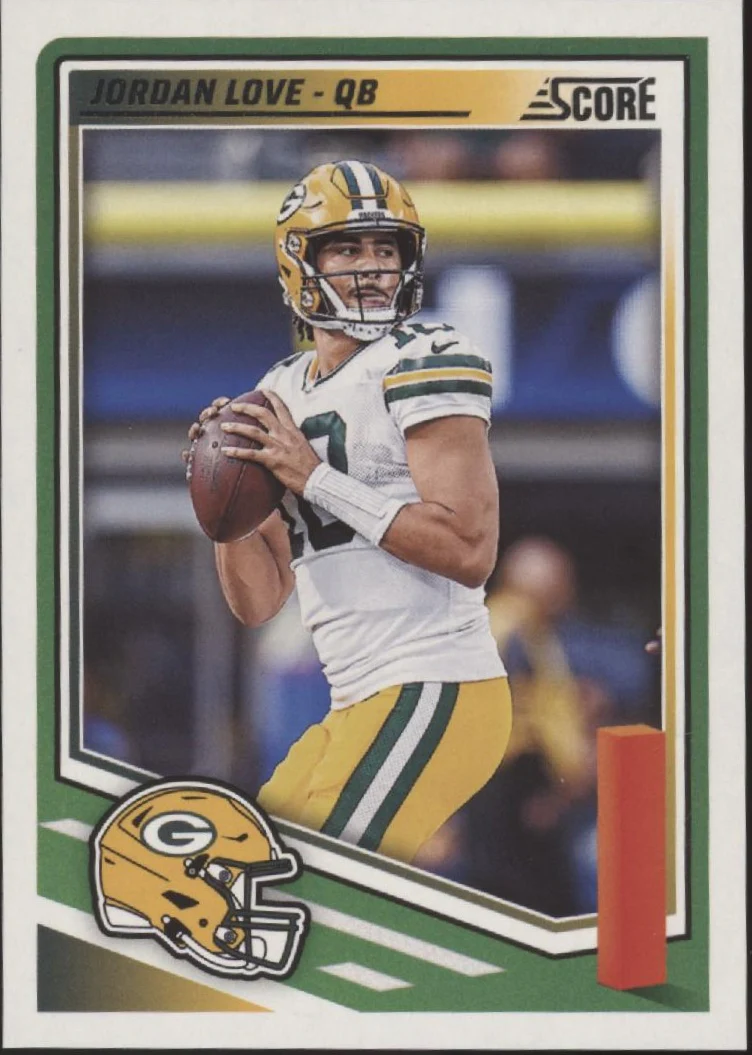 Jordan Love Football Lot of 5 - Image 2