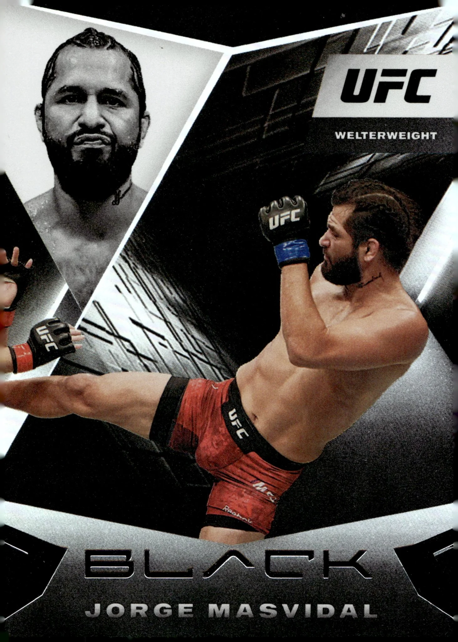 Jorge Masvidal 2021 Panini Chronicles Black #112