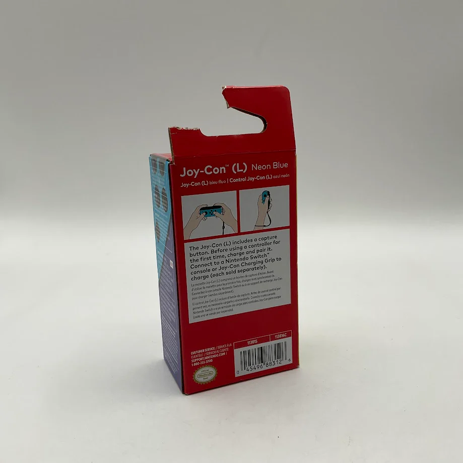 Joy-Con Neon Blue [Left] Nintendo Switch Sealed - Image 2