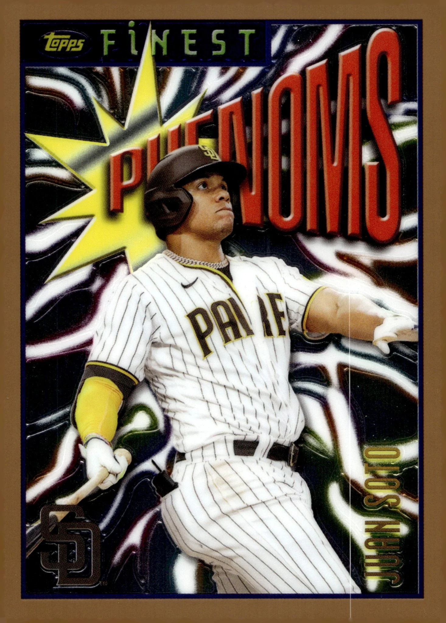 Juan Soto 2023 Topps Finest Phenoms #90