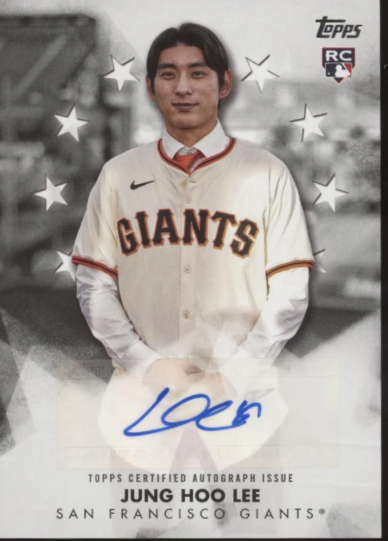Jung Hoo Lee 2024 Topps Series 2 Stars RC Auto #BSA2-JHL