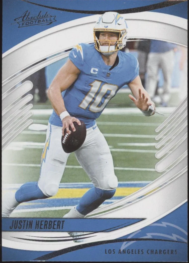 Justin Herbert Football Lot of 5 - Image 3
