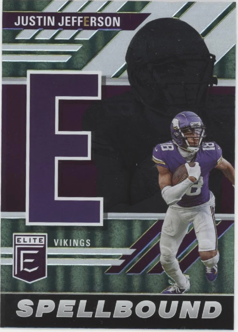 Justin Jefferson 2023 Panini Donruss Elite Spellbound "JEFFERSON" Lot - Image 10
